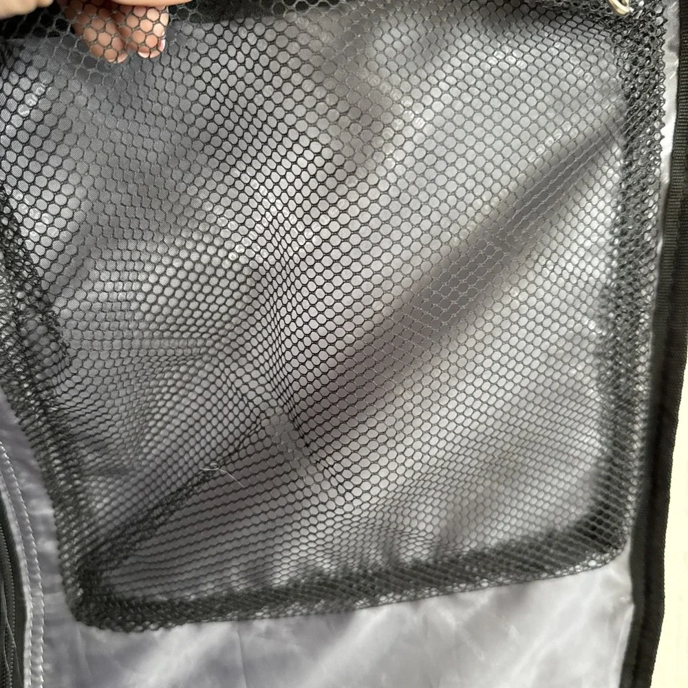 Samsonite Folding Vintage Garment‎ Suit Clothing Travel Bag Luggage Black 4088
